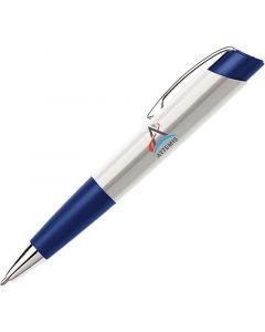 Eclipse Space Pen, White Plastic with Clip and Artemis Logo (#ECL/WBL-ART)