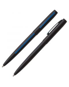 Cap-O-Matic Space Pen "First Responders Series - Law Enforcement", Non-Reflective Matte Black (#M4BLEBL)