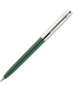 Cap-O-Matic Fisher Space Pen, Groen met Chroomkleurige Dop (#S775-GR)