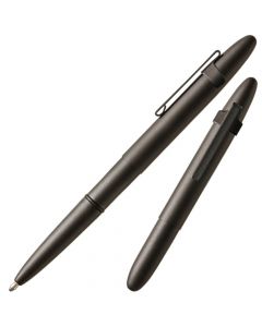 Bullet Space Pen, "Armor Black" met Ultrasterke Cerakote Coating met Clip (#400H-190-BCL)