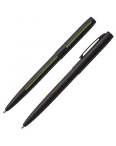 Cap-O-Matic Space Pen "First Responders Series - Conservation", Negro Mate no Reflectante (#M4BGRL)