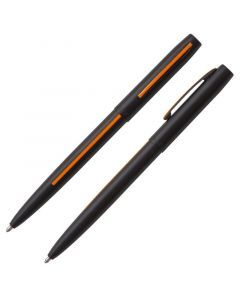 Cap-O-Matic Space Pen "First Responders Series - Search & Rescue", Negro Mate no Reflectante (#M4BSROL)