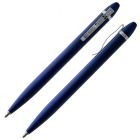Vortex Space Pen, Satin Bleu avec Clip Chromé (#VORTEX/BLS)