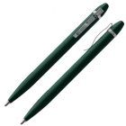 Vortex Space Pen, Satin Vert avec Clip Chromé (#VORTEX/GRS)
