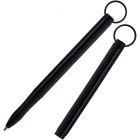 Backpacker Space Pen, Black Anodized Aluminium with Keychain (#BP/B)