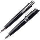 Eclipse Space Pen, Black Plastic with Clip and NASA "Meatball" Logo (#ECL-NASAMB)